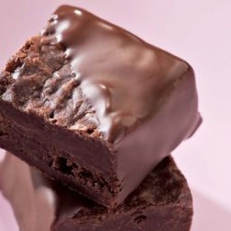 Chocolate-Covered Brownie Bites