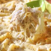 Cheesy Chicken Alfredo Casserole