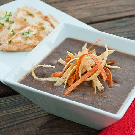 Black Bean Soup from Real Mom's Kitchen