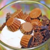 Chocolate Peanut Butter Crockpot Cake