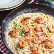 Cajun Shrimp Fettuccine Alfredo