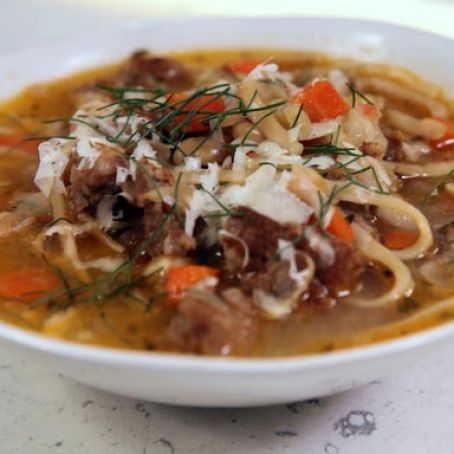 Oodles of Noodles Chicken Soup