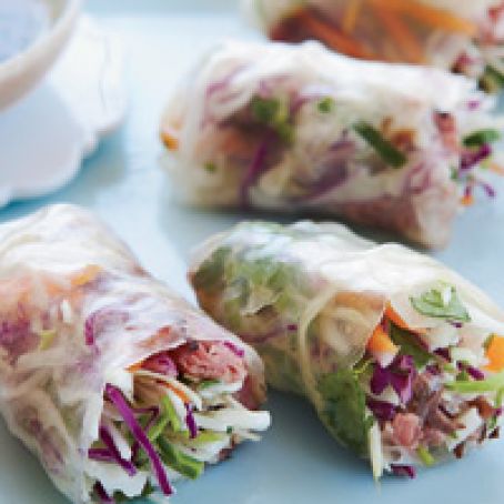 Roast Beef Summer Rolls