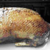 Roast duck with honey and orange