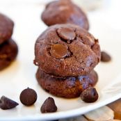 cookie - Flourless Chocolate Peanut Butter Chocolate Chip Cookies