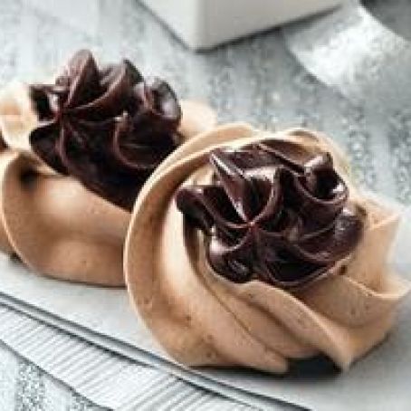 Chocolate Truffle Meringues