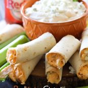 Buffalo Chicken Taquitos