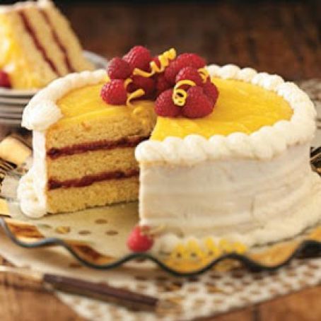 Raspberry Lemon Cake Recipe
