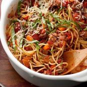 One-Pot Pasta Bolognese