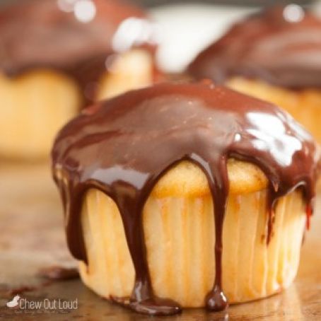 Boston Cream Cupcakes