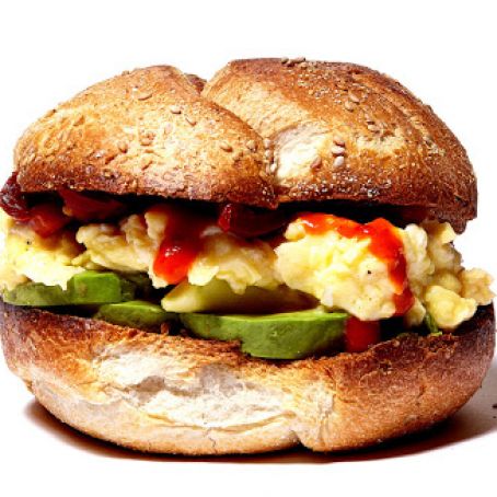 Egg and Avocado Breakfast Sandwich