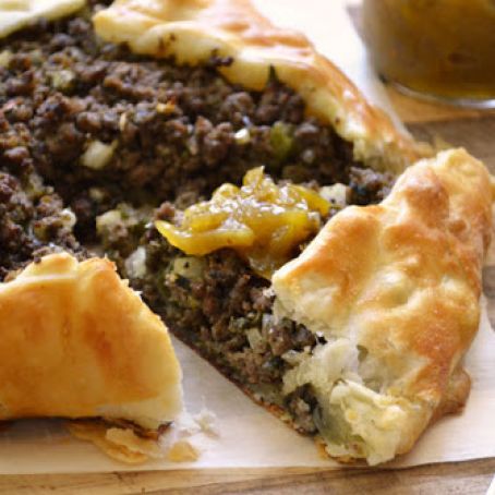 samosa in a pie