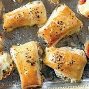 Mushroom Puffs, (Puff Pastry)
