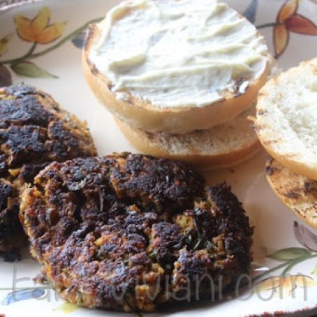 Mushroom Burgers (vegan)
