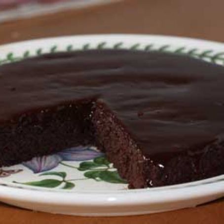 Cranberry Chocolate Fudge Cake