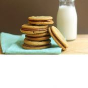 Peanut Butter Milk Chocolate Sandwich Cookies