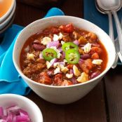 Spicy Touchdown Chili