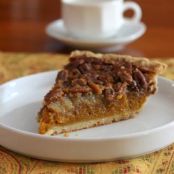 Pumpkin Pecan Pie
