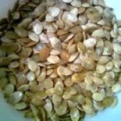 Roasted Winter Squash Seeds