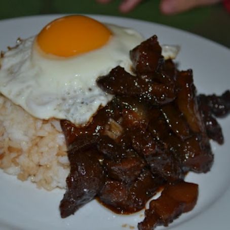 Tosilog (Cured Pork Meat)