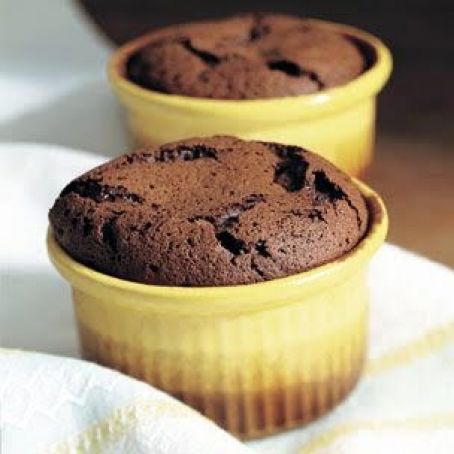 Warm Molten Chocolate Cakes