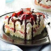 White Chocolate Strawberry Tiramisu