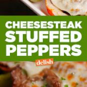 Cheesesteak Stuffed Peppers