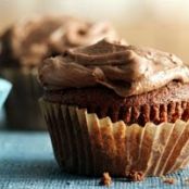 Frosted Chocolate Malt Cupcakes