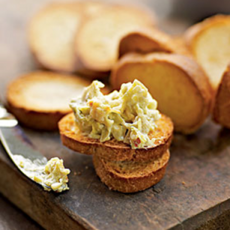 Hot Artichoke-Cheese Dip