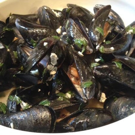 Steamed Mussels