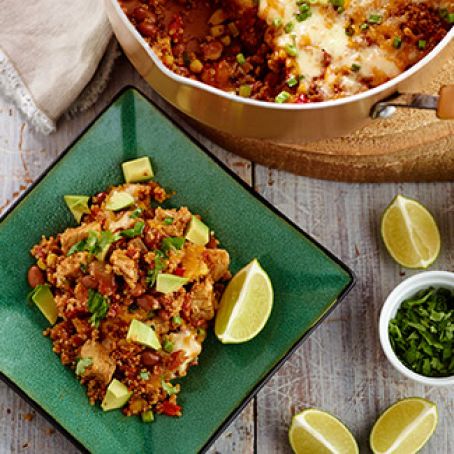 Chicken Burrito Skillet