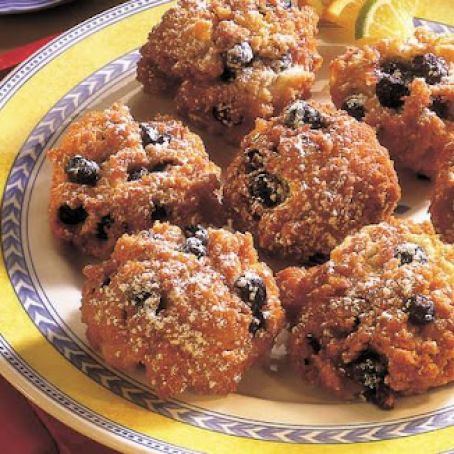 Blueberry Dream Fritters