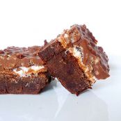 Marshmallow Crunch Brownie Bars
