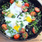 Nomad Eggs with Black Forbidden Rice & Quinoa
