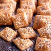 Cheddar Shortbread Bites