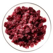 Grape-Black Currant Granita