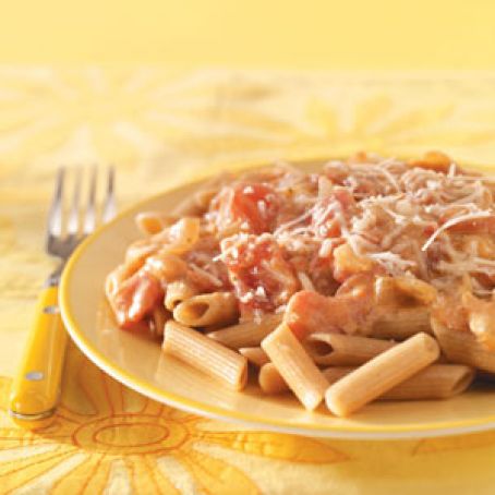 Penne with Vodka Cream Sauce Recipe