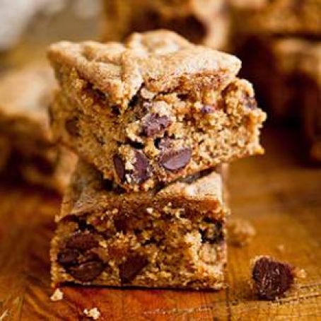 bars - Almond Butter-Quinoa Blondies