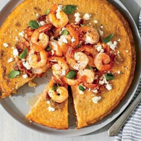 Shrimp 'n' Grits Pie