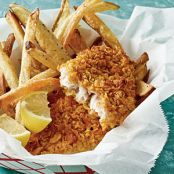Crispy Fish and Chips