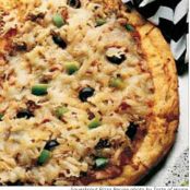 Sauerkraut Pizza  vegetarian