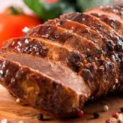 Balsamic Pork Loin with Roasted Rosemary Cauliflower