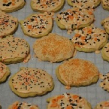 Double Pumpkin Cut-Out Cookies