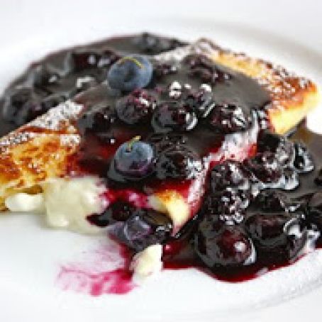 Blueberry Blintzes