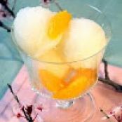 Mandarin Champagne Sorbet