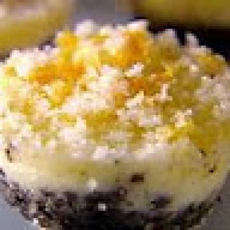 Individual Orange and Chocolate Cheesecakes