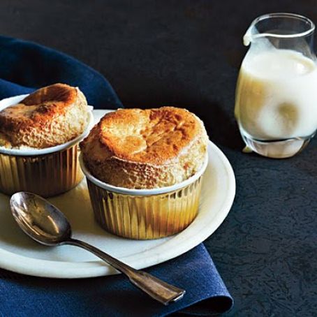 Souffle - Brown Sugar with Creme Anglaise