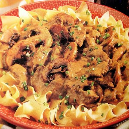 Beef Stroganoff