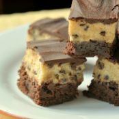 Gluten Free Chocolate Chip Cookie Dough Brownies