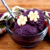 Easy Açaí Berry Vegan Ice Cream